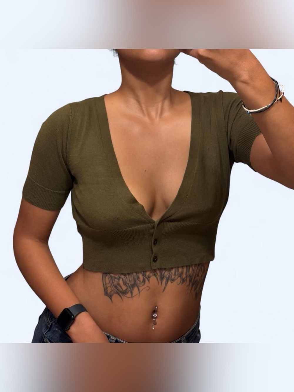 Y2K Coquette Crop Cardigan Top by Mossimo!